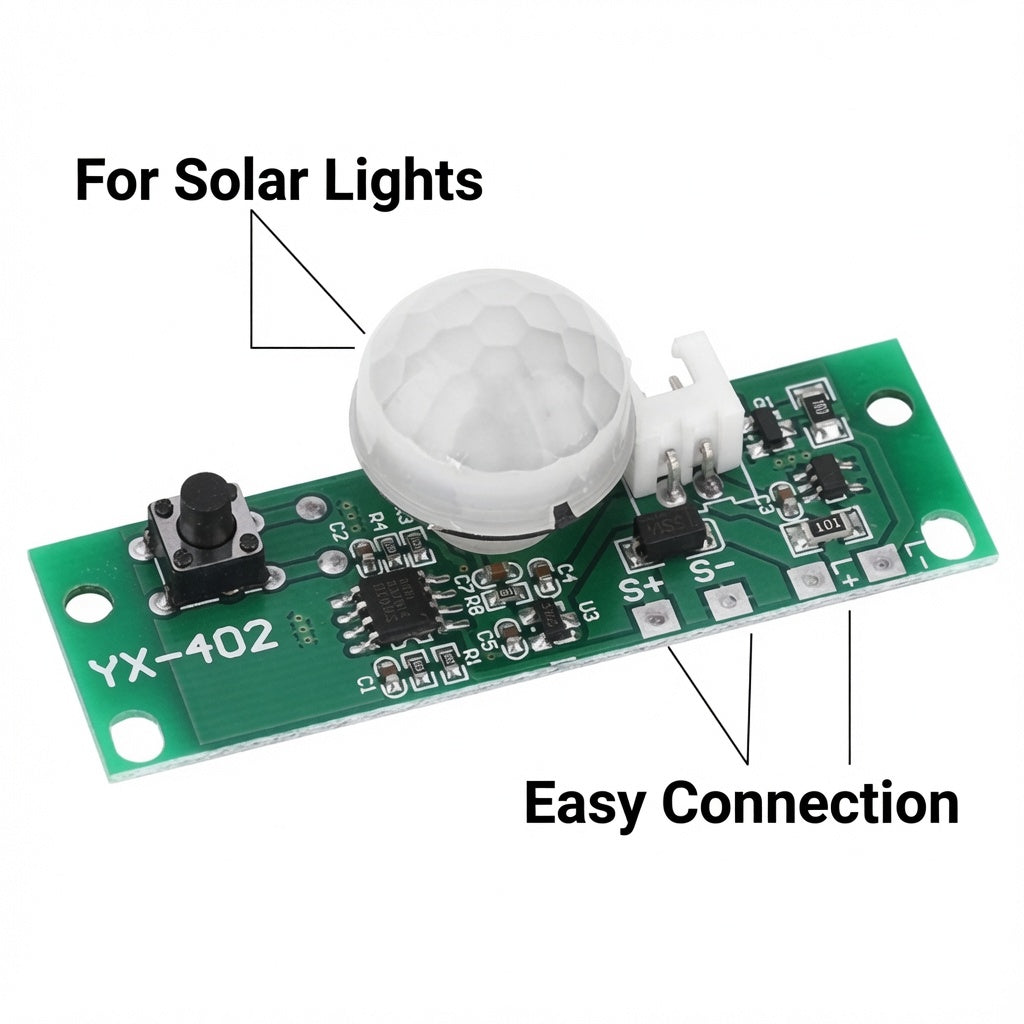 PIR Motion Sensor Module for Solar Lights YX-402